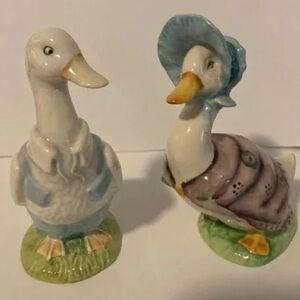 Beatrix Potter “Mr. Drake Puddle Duck” and “Jemima Puddleduck” 1948